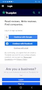Trustpilot captura de pantalla 5