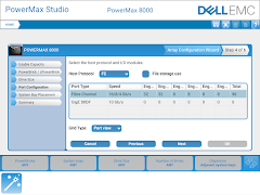 DELL EMC PowerMax Studio ภาพหน้าจอ 1