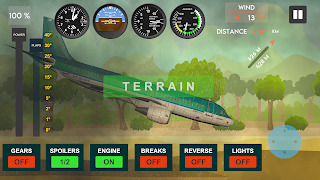 2.5D Flight Simulator imagem de tela 1