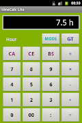 برنامه‌نما 時間電卓 timeCalc Lite عکس از صفحه