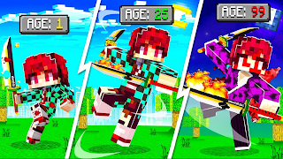 Demon Slayer Mod Minecraft PE poster