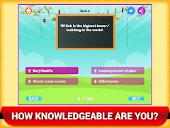 برنامه‌نما General Knowledge Quiz Games عکس از صفحه