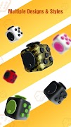 Fidget Cube - 스핀 핑거 시뮬레이터 스크린샷 1