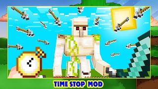 برنامه‌نما Time Stop Mod for Minecraft PE عکس از صفحه