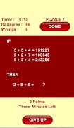 IQ Test puzzle numbers Screenshot 6