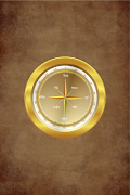 Compass with Bengali Direction 포스터