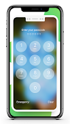 iOS 12 Lockscreen Passcode | Fingerprint скриншот 2