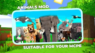 Animals Mod for Minecraft PE Ekran Görüntüsü 2