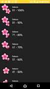 Flower Battery Widget imagem de tela 4