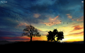 Sunset Hill Free LiveWallpaper Ekran Görüntüsü 7