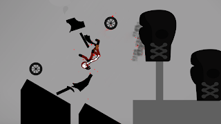 Fly Stickman Dismounting screenshot 1