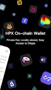 برنامه‌نما HPX :Wallet Crypto & Card عکس از صفحه