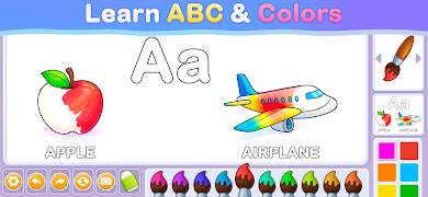 Tiny hands Coloring slate pad screenshot 1
