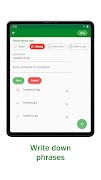 Phrasebook captura de pantalla 6
