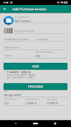 برنامه‌نما POS Inventory Management عکس از صفحه