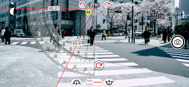 Protractor Pro, Camera Measure captura de pantalla 2