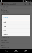 SIM Contacts скриншот 1