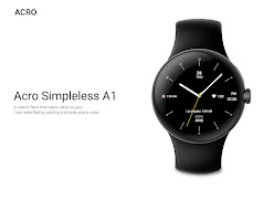 ACRO Simpleless A1 Watchface скриншот 2