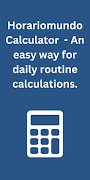 Horariomundo Calculator screenshot 1