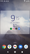 Digital Clock Widget Xperia screenshot 1