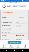 برنامه‌نما BluePay Mobile Processing عکس از صفحه