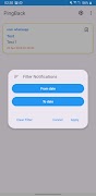 برنامه‌نما PingBack- Notification History عکس از صفحه