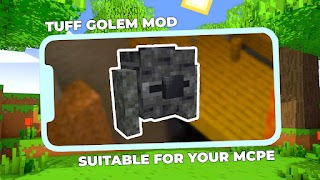 Tuff Golem Mod Minecraft PE 截圖 1