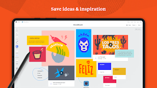 برنامه‌نما Milanote عکس از صفحه