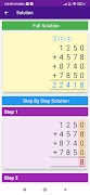 Math Long Addition Pro captura de pantalla 2