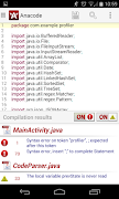 Anacode IDE Android/C/C++/JAVA capture d'écran 4