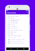Material Checklist (Library) 스크린샷 1