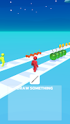 Draw Knife Run 3D screenshot 1