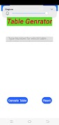 Table Generator اسکرین شاٹ 5