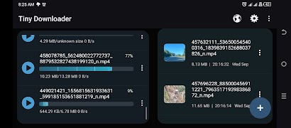 Tiny Download Manager captura de pantalla 4