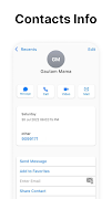 Contacts syot layar 2