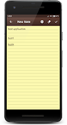 Notepad capture d'écran 3