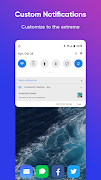 برنامه‌نما Notification Bar Customization -Status Bar Changer عکس از صفحه