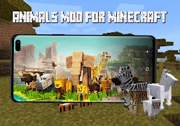 پوستر Animals Mod for Minecraft