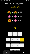 Math Puzzles & Logical Riddles تصوير الشاشة 1