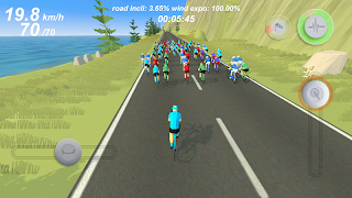 Pro Cycling Simulation screenshot 1