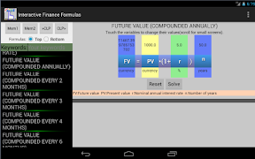 Finance Formulas PRO تصوير الشاشة 6