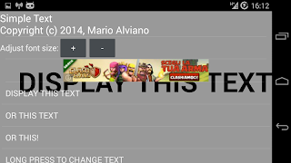 Simple Text পোস্টার