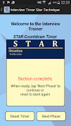 Interview STAR Stopwatch/Timer screenshot 1
