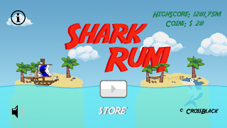 Shark Run اسکرین شاٹ 1