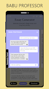 برنامه‌نما Essay Generator عکس از صفحه