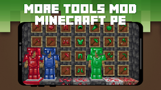 More Tools Mod for Minecraft Ekran Görüntüsü 1