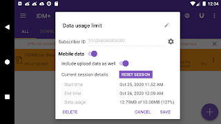 1DM Mobile data usage limit pl ภาพหน้าจอ 4