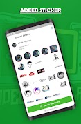 AdeebTech Sticker For WhatsApp capture d'écran 1
