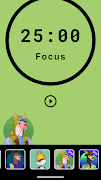 Section Timer: Pomodoro Focus capture d'écran 7
