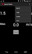 Speed Meter captura de pantalla 1